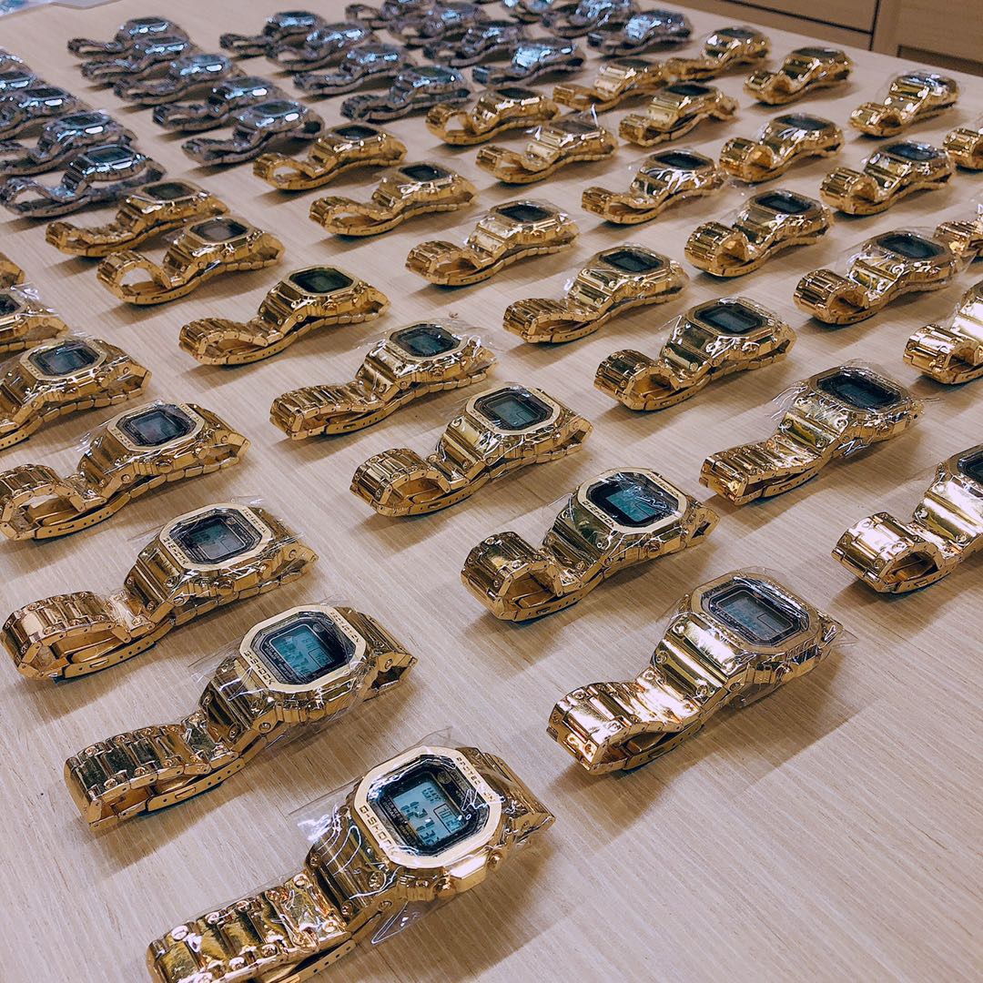 F0   、 Casio 卡西欧 小方块、原单品质…金色银色