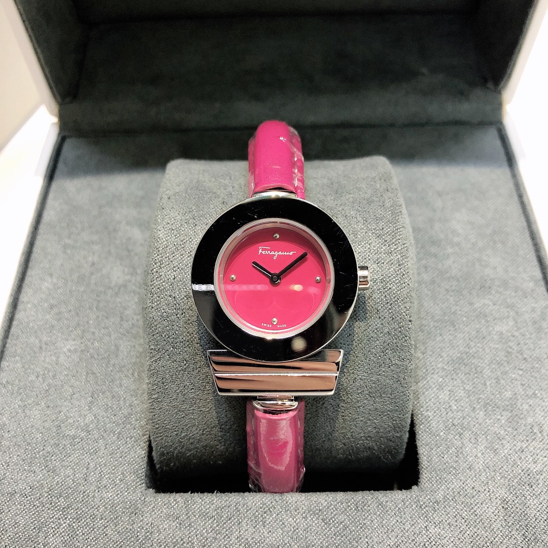 FerragamoGancino Bracelet Ronda751 Watch: Sapphire Glass, Steel Belt, Gold Details - 图片 5