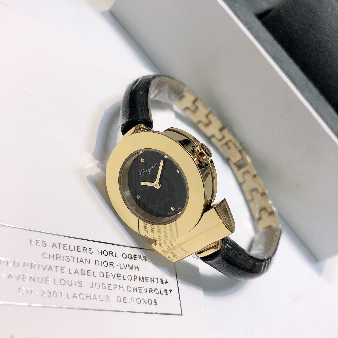 FerragamoGancino Bracelet Ronda751 Watch: Sapphire Glass, Steel Belt, Gold Details - 图片 7