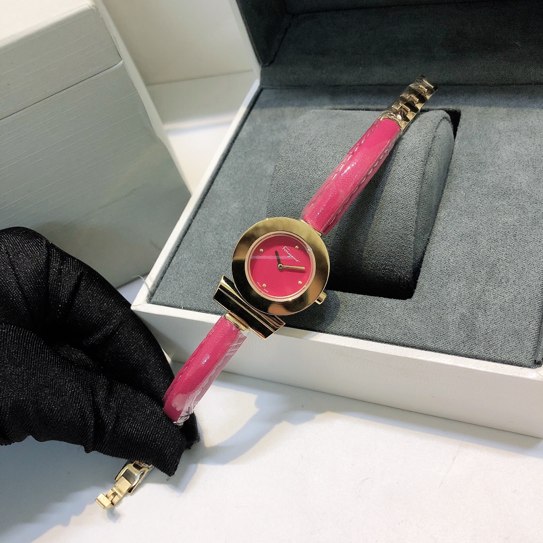 FerragamoGancino Bracelet Ronda751 Watch: Sapphire Glass, Steel Belt, Gold Details - 图片 2