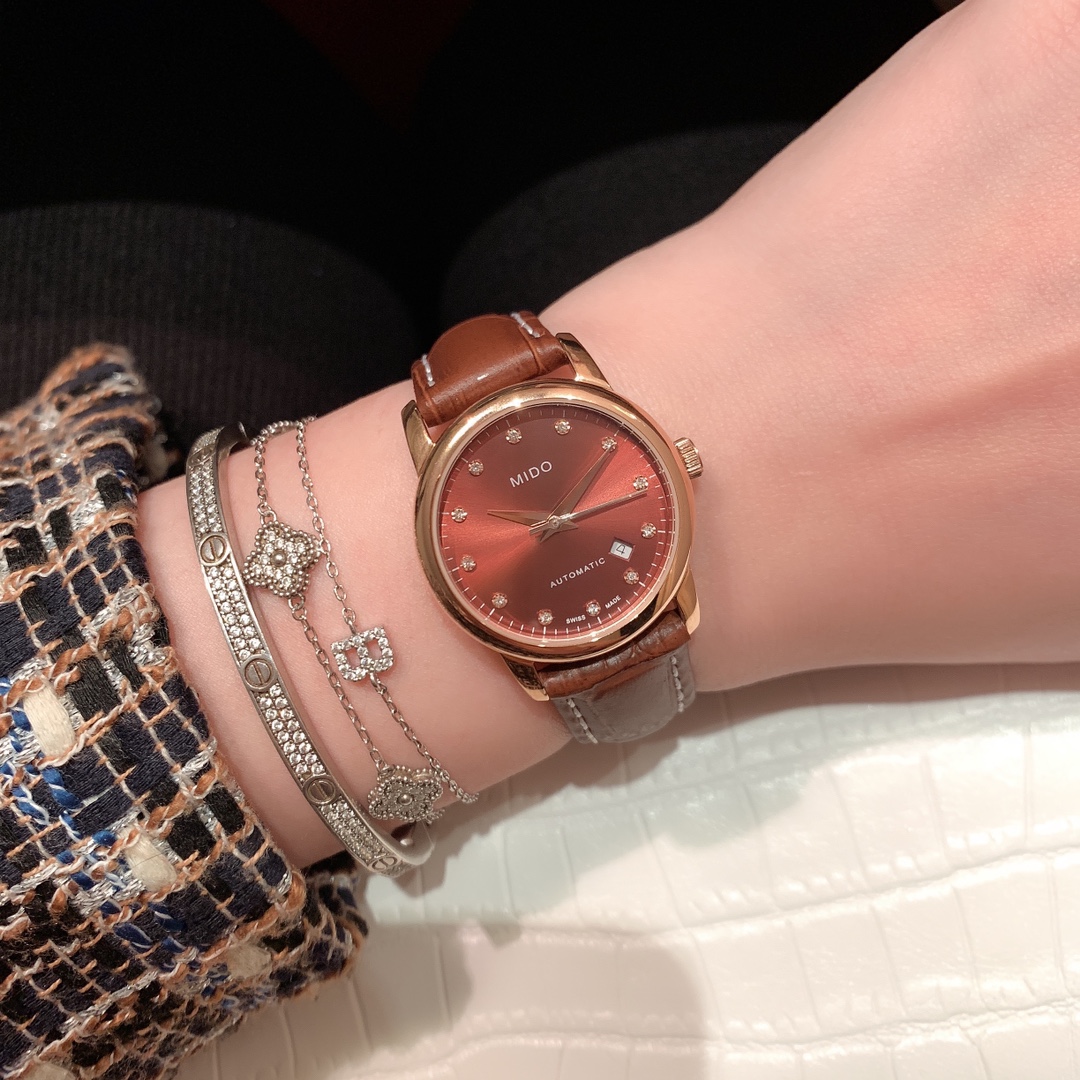Mido Couple Watches: Elegant Design, Same Price, Timeless Beauty. - 图片 5