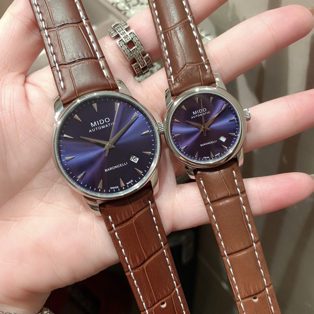 Mido Couple Watches: Elegant Design, Same Price, Timeless Beauty. - 图片 3