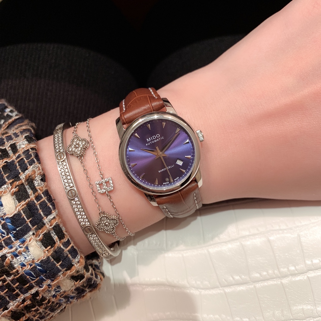 Mido Couple Watches: Elegant Design, Same Price, Timeless Beauty. - 图片 6