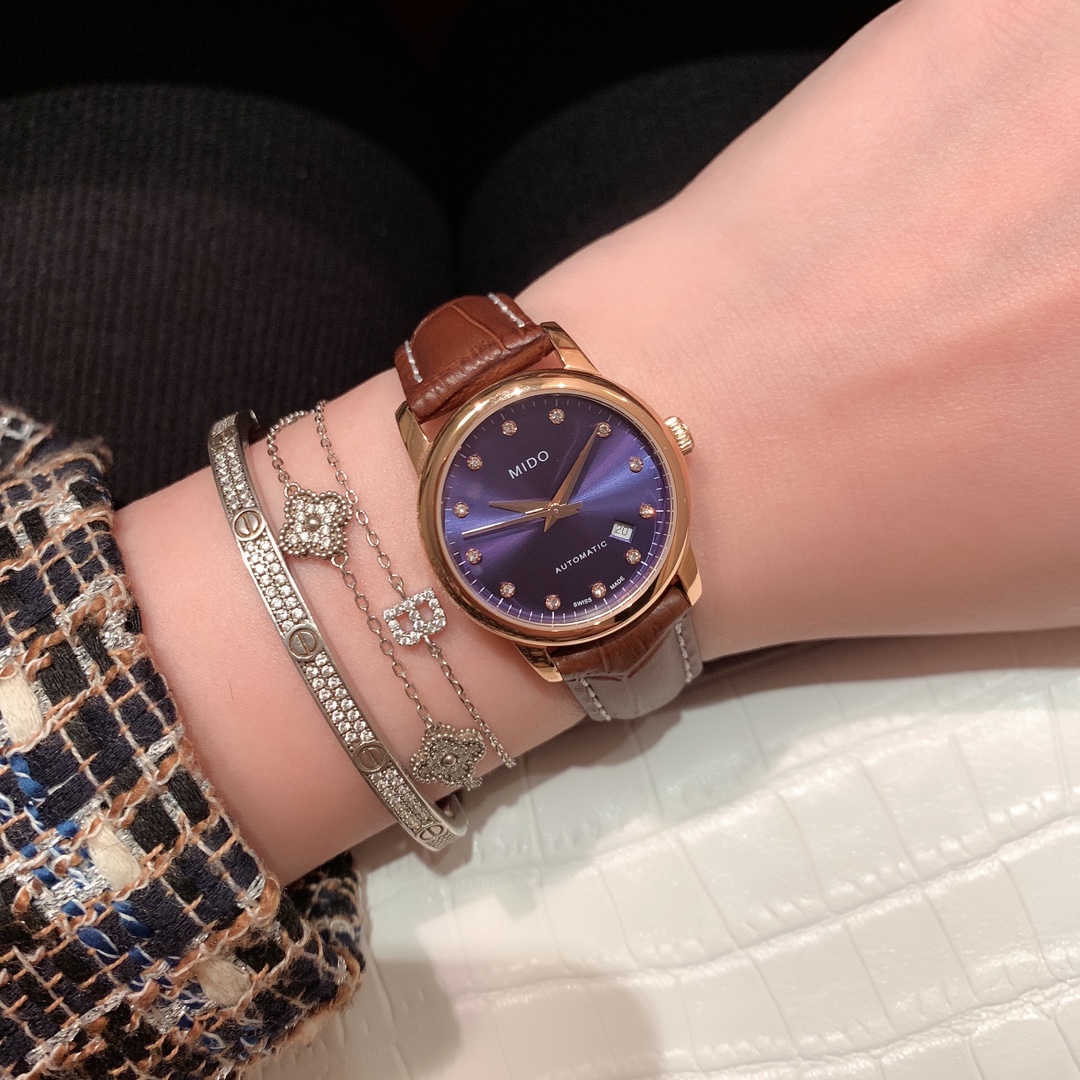Mido Couple Watches: Elegant Design, Same Price, Timeless Beauty. - 图片 4