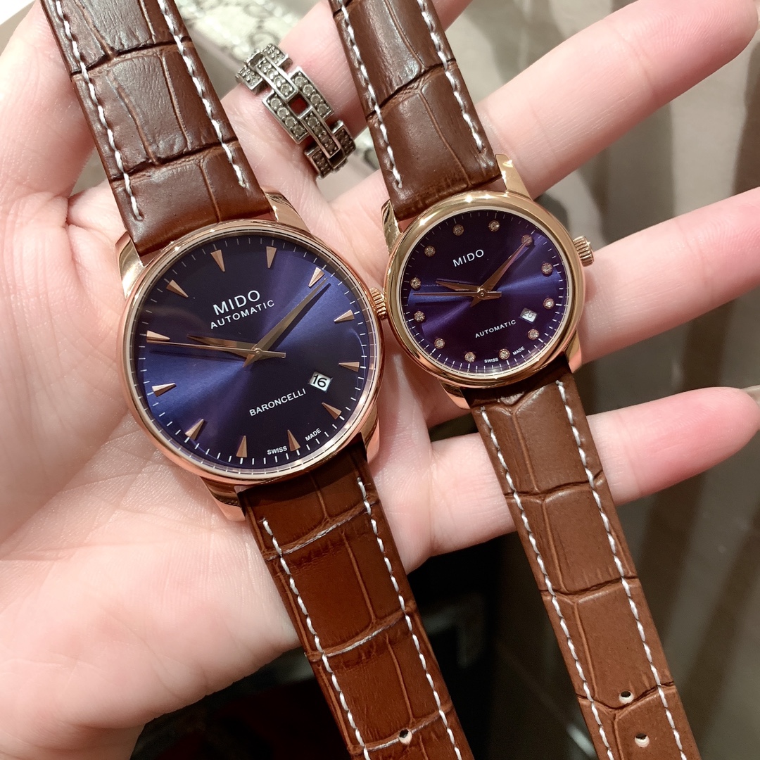 Mido Couple Watches: Elegant Design, Same Price, Timeless Beauty.