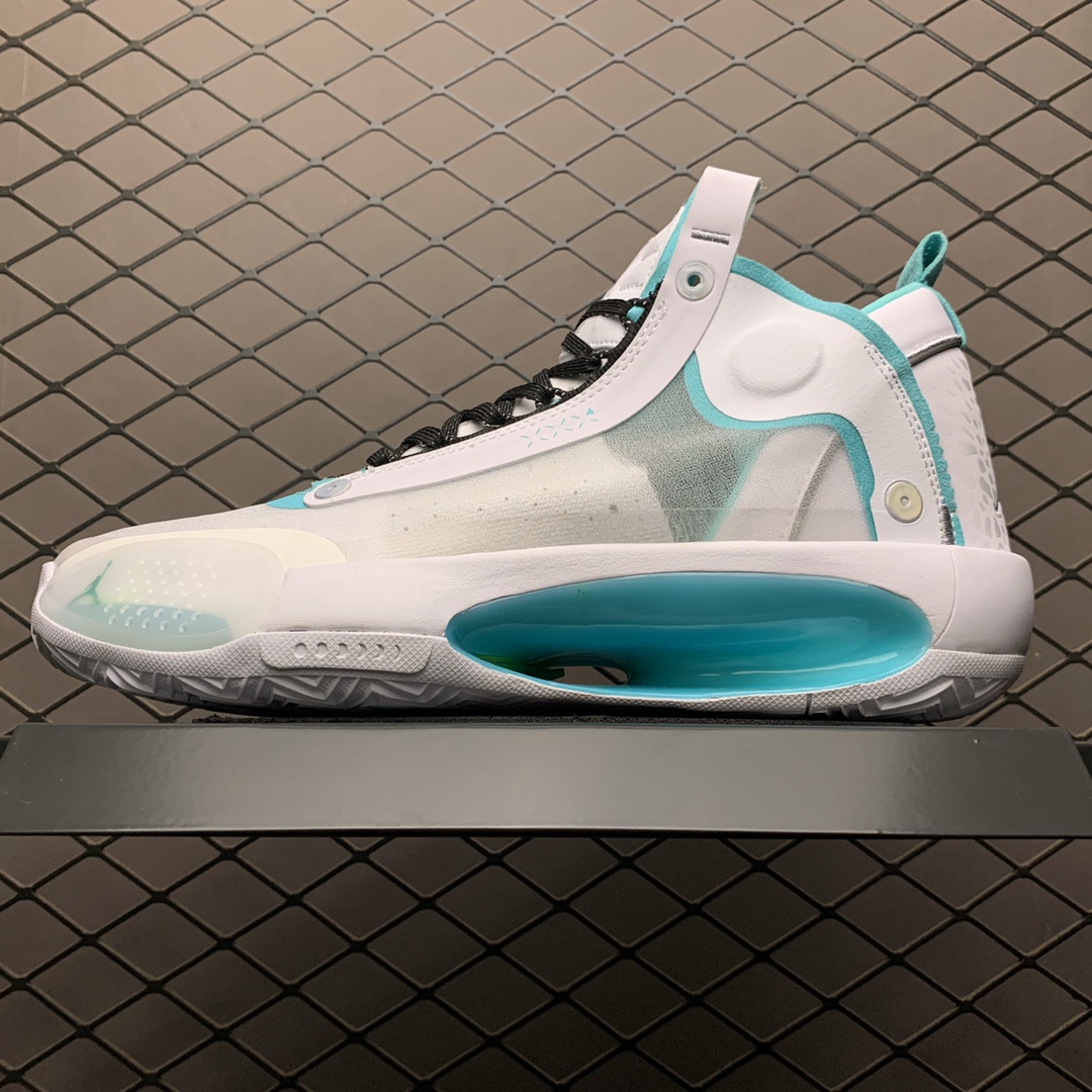 330 纯原版本  Air Jordan XXXIV PF AJ34 乔34 未来概念轻量化篮球鞋 BQ3381-103