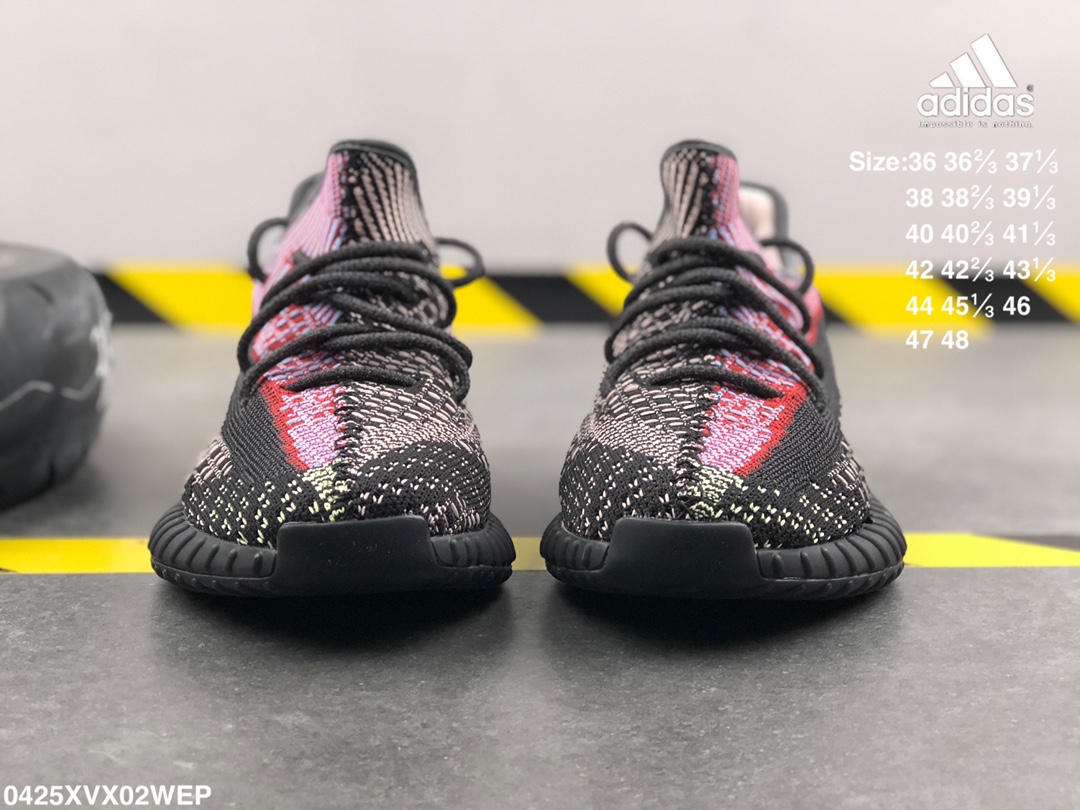 240   阿迪达斯 真标真爆 椰子350V2 YEEZY BOOST 350 3M反光 透明蕾丝LOGO 巴斯夫爆米花减震中底  运动休闲鞋