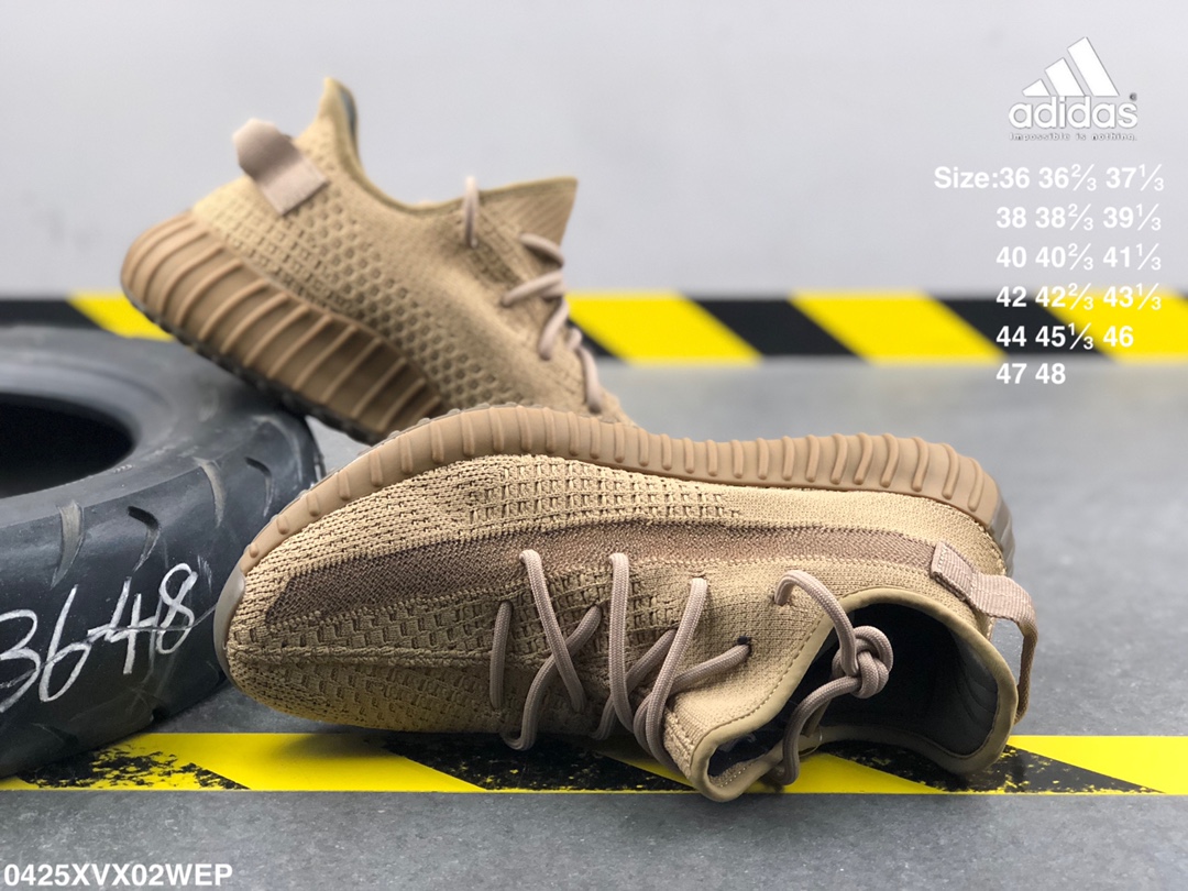 240   阿迪达斯 真标真爆 椰子350V2 YEEZY BOOST 350 3M反光 透明蕾丝LOGO  巴斯夫爆米花减震中底  运动休闲鞋