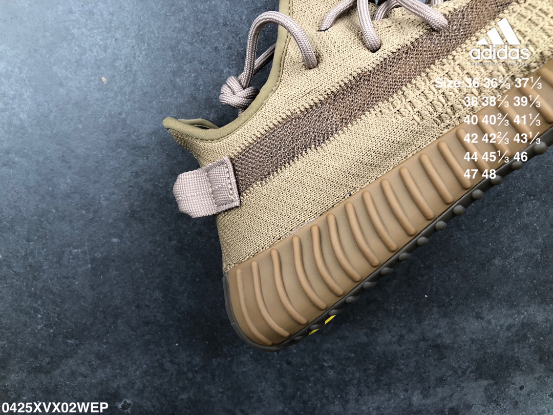 240   阿迪达斯 真标真爆 椰子350V2 YEEZY BOOST 350 3M反光 透明蕾丝LOGO  巴斯夫爆米花减震中底  运动休闲鞋