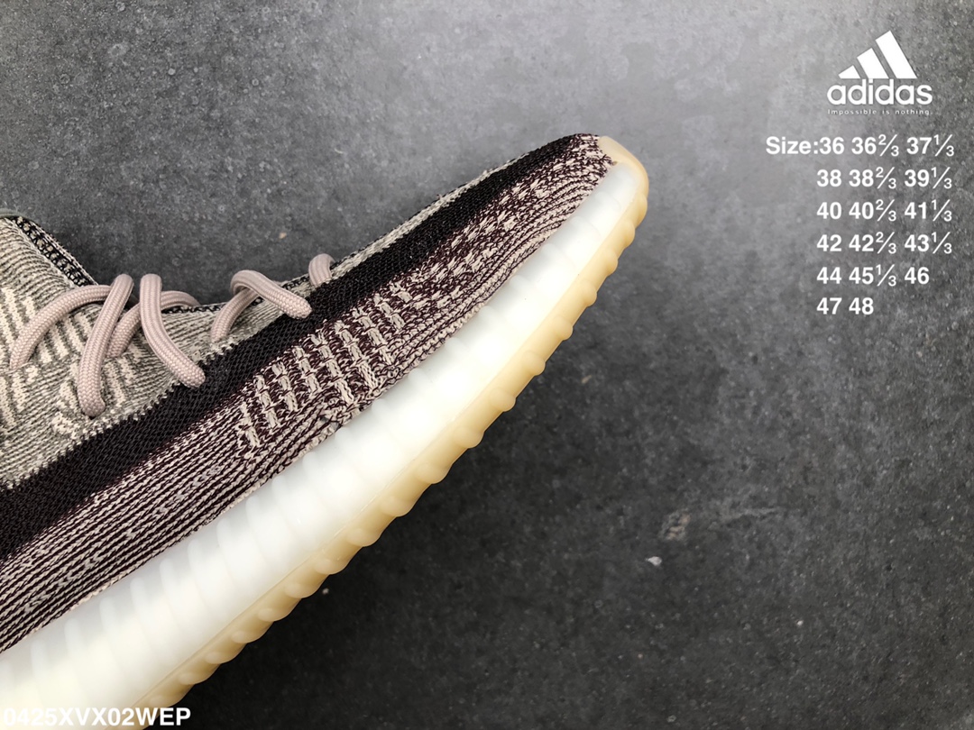 240  阿迪达斯 真标真爆 椰子350V2 YEEZY BOOST 350 3M反光 透明蕾丝LOGO  巴斯夫爆米花减震中底  运动休闲鞋