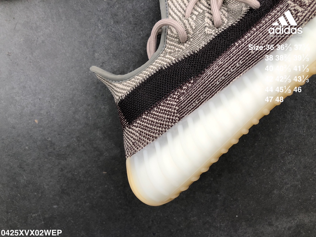 240  阿迪达斯 真标真爆 椰子350V2 YEEZY BOOST 350 3M反光 透明蕾丝LOGO  巴斯夫爆米花减震中底  运动休闲鞋