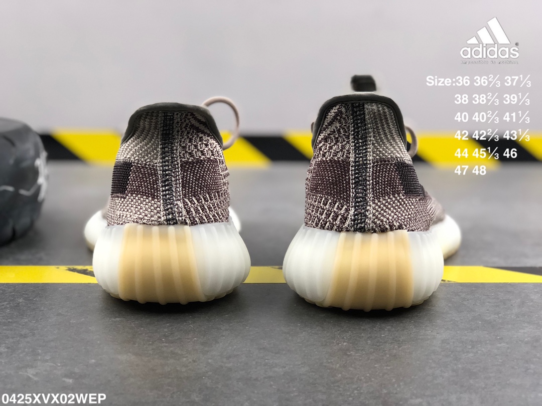 240 阿迪达斯 真标真爆 椰子350V2 YEEZY BOOST 350 3M反光 透明蕾丝LOGO  巴斯夫爆米花减震中底  运动休闲鞋