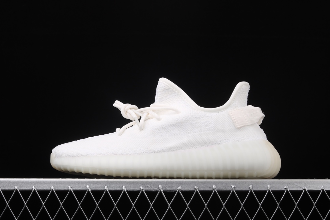 特价外贸版本AdidasYeezy350V2AllWhiteRealBoostBasf阿迪达斯椰子350