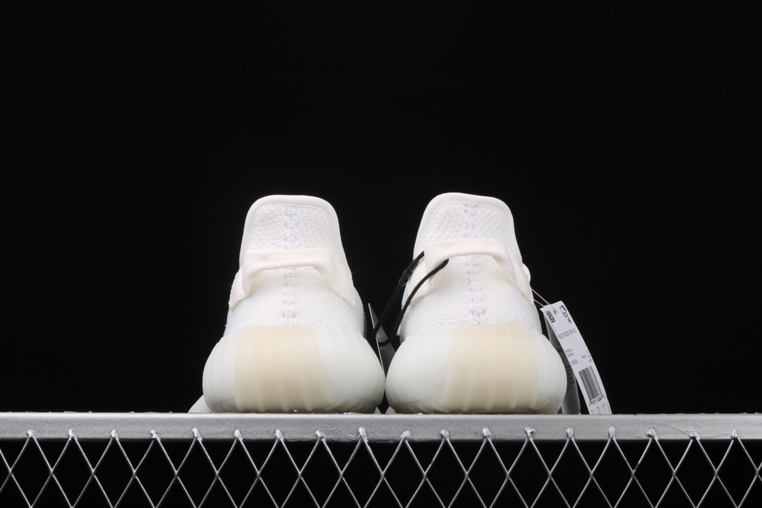 特价外贸版本AdidasYeezy350V2AllWhiteRealBoostBasf阿迪达斯椰子350