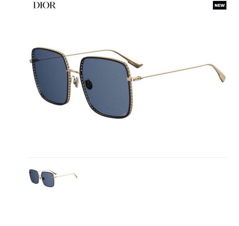 Dior Sunglasses Openwork Fashion