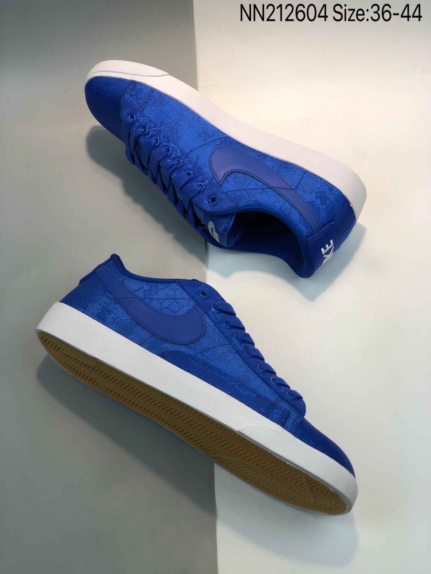 115 公司级 耐克/NIKE  耐克开拓者低帮板鞋  蓝丝绸 耐克Nike W BLAZER LOW LX AV9374-281