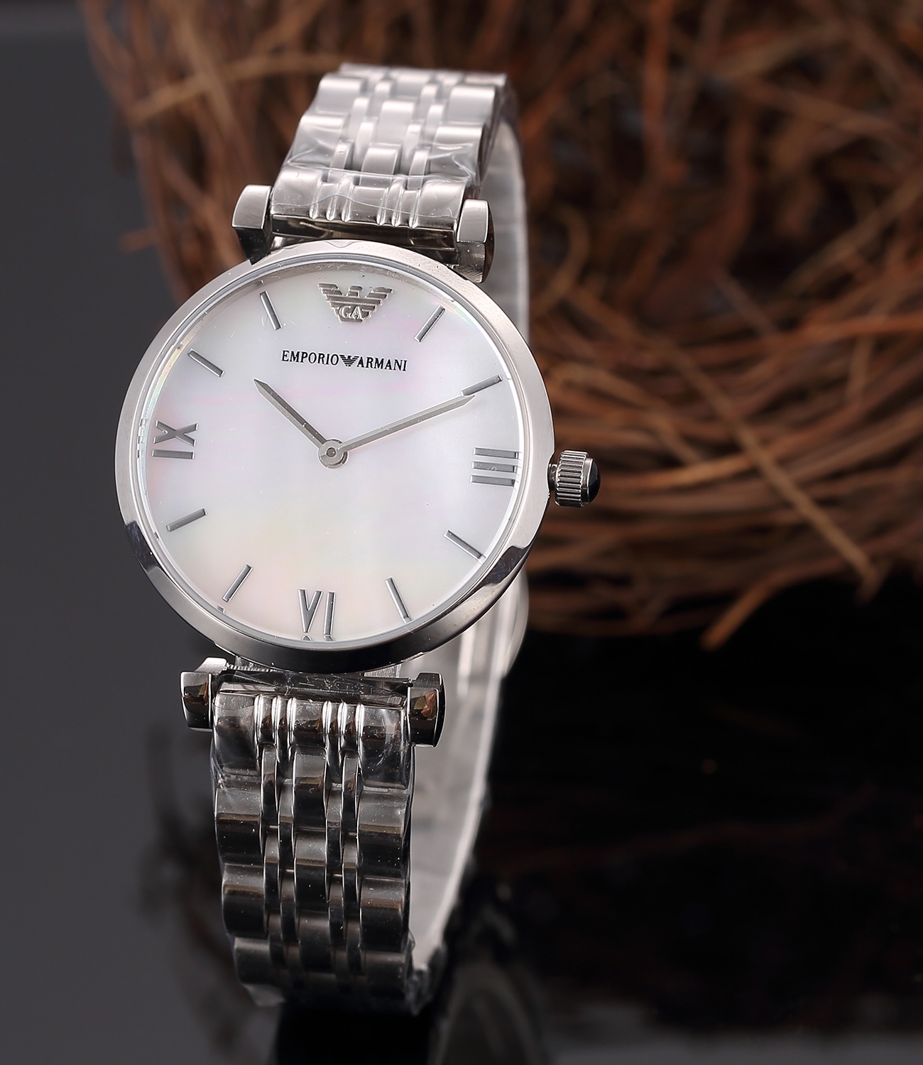 Amani Classic Fashion Two-Shot Female Watch with Top-Quality Materials and Japanese Quartz Core - 图片 3