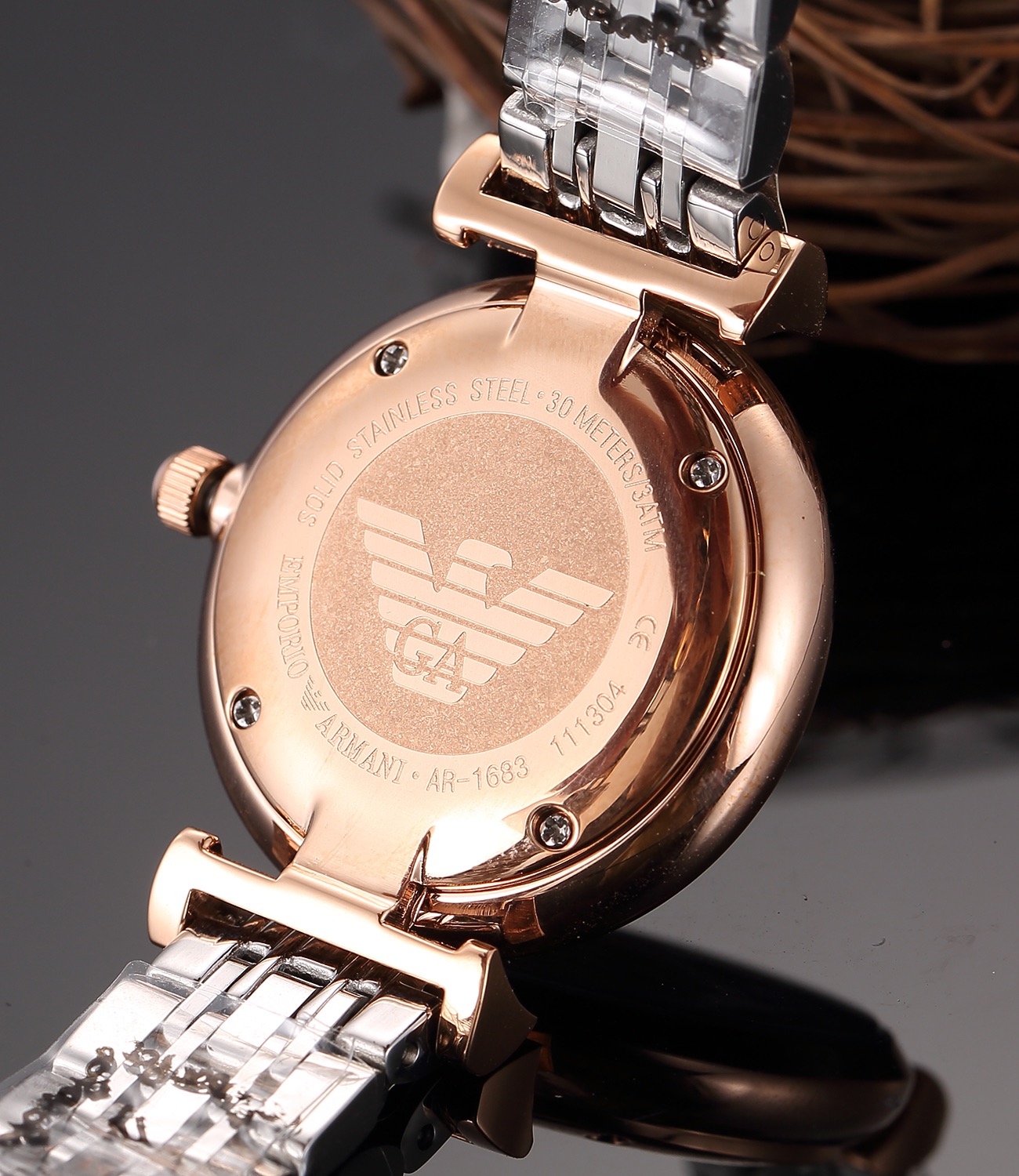 Amani Classic Fashion Two-Shot Female Watch with Top-Quality Materials and Japanese Quartz Core - 图片 8