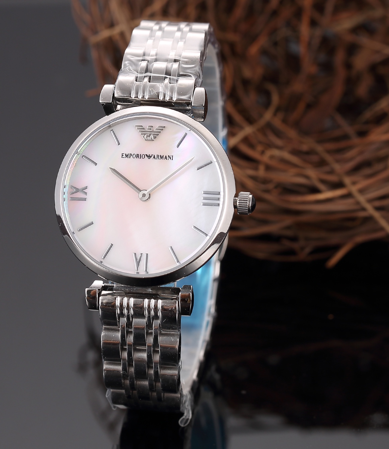 Amani Classic Fashion Two-Shot Female Watch with Top-Quality Materials and Japanese Quartz Core - 图片 2
