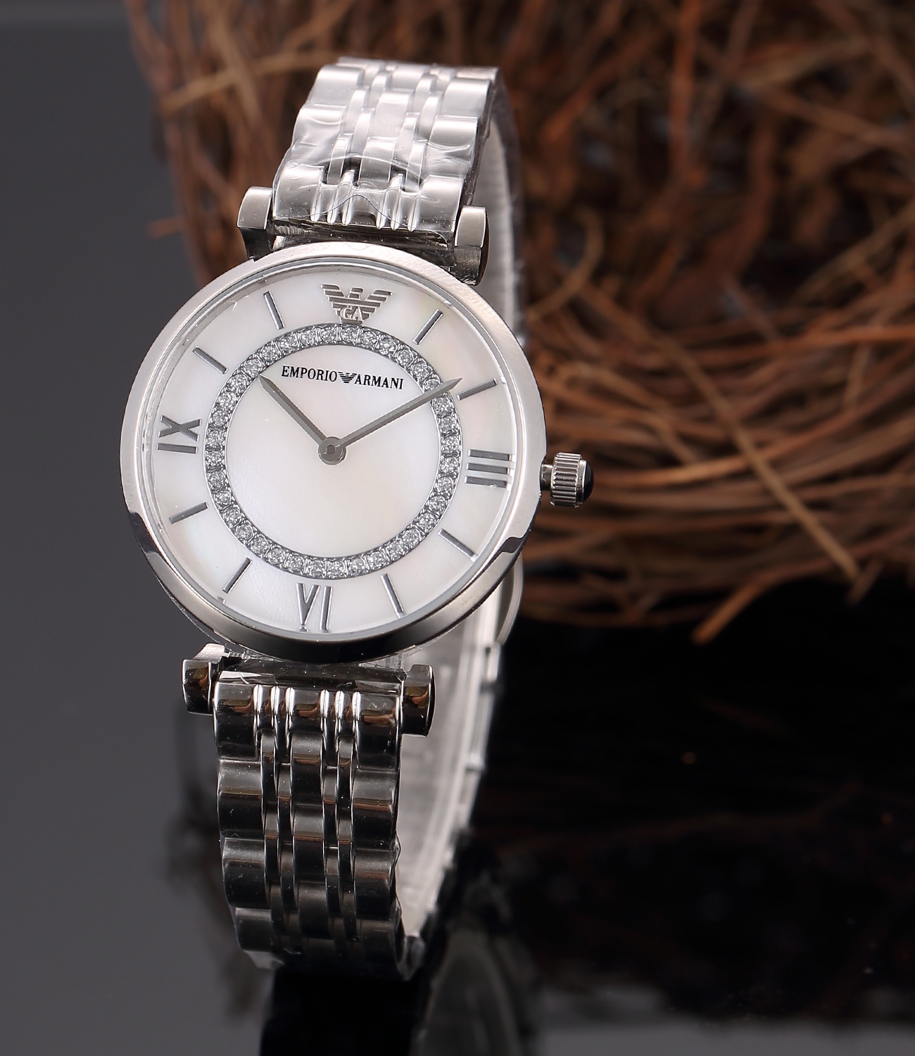 Amani Classic Fashion Two-Shot Female Watch with Top-Quality Materials and Japanese Quartz Core - 图片 4