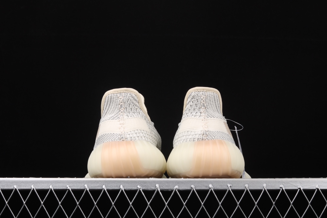 特价外贸版本AdidasYeezy350BoostV2FV3254阿迪达斯椰子350二代全新胡须白镂空满