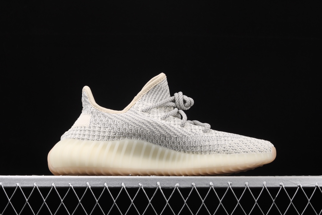 特价外贸版本AdidasYeezy350BoostV2FV3254阿迪达斯椰子350二代全新胡须白镂空满