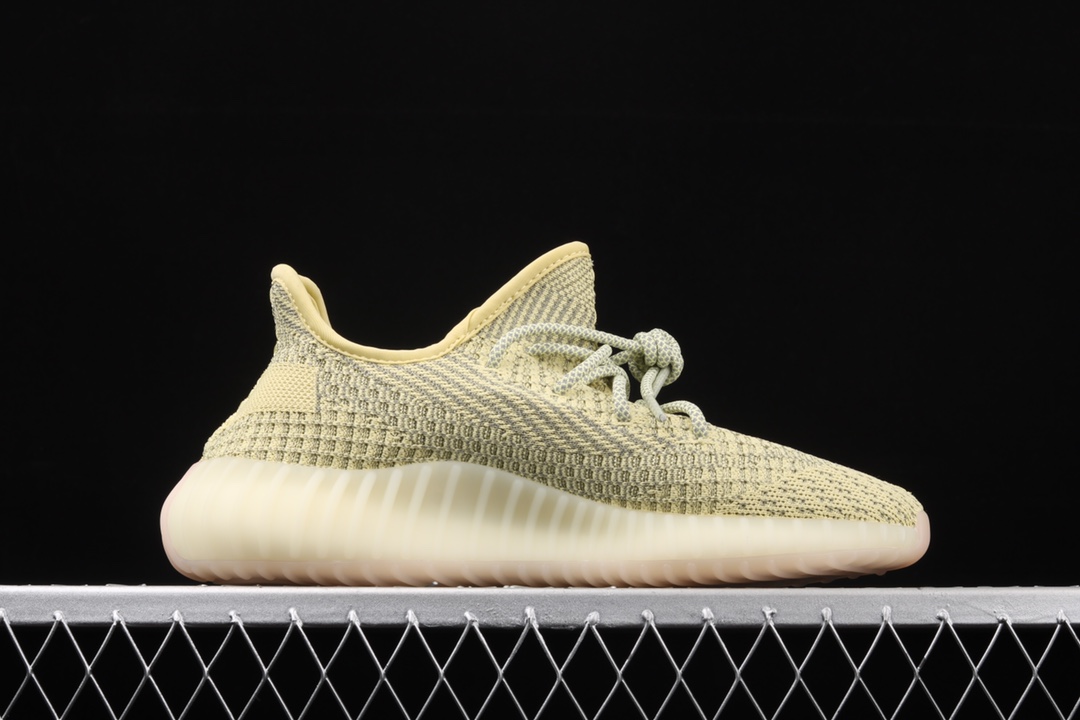 特价外贸版本AdidasYeezy350BoostV2FV3255阿迪达斯椰子350二代全新镂空蚕丝黄满