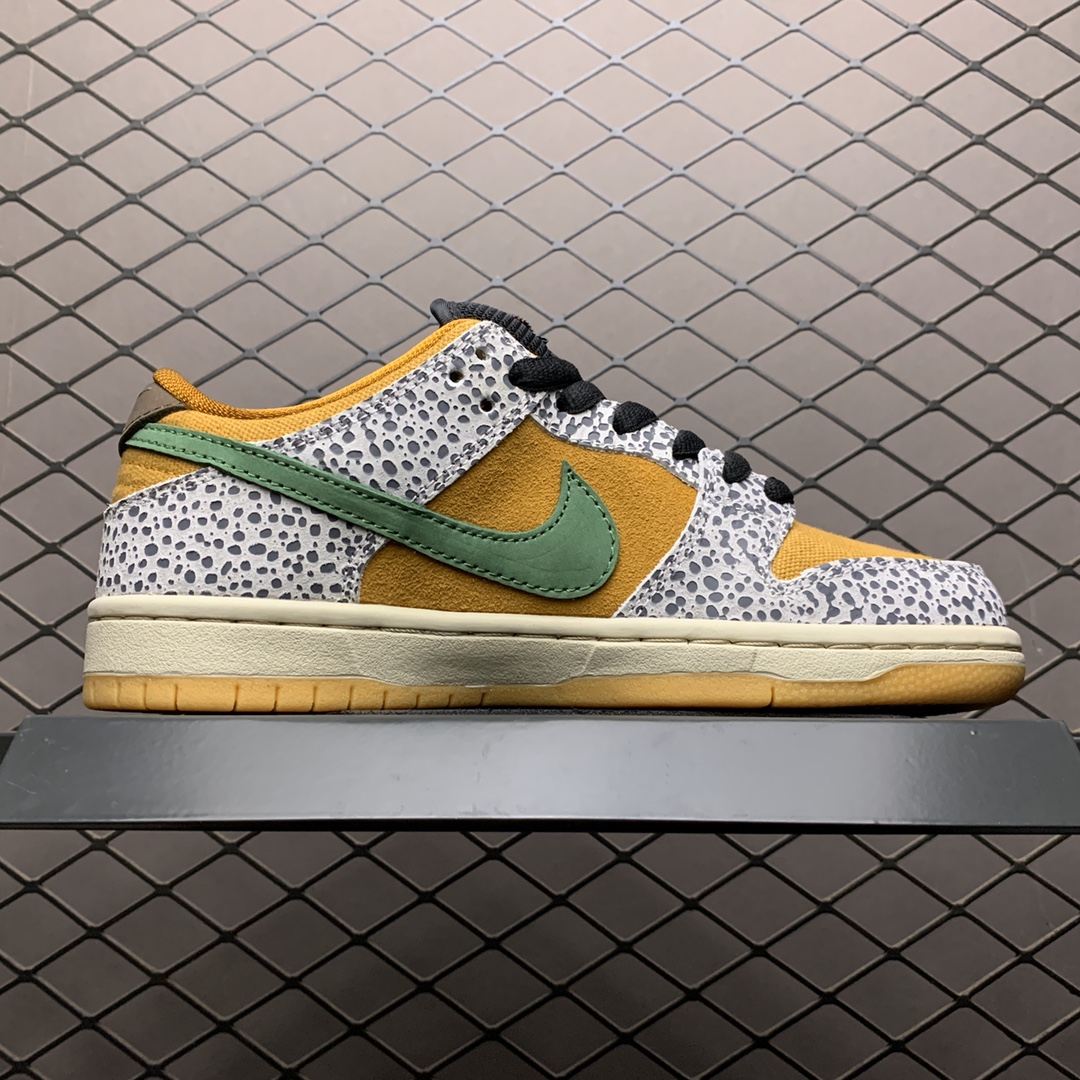 260 Nike Dunk SB Low ” Safari ” 石斑鱼 低帮休闲滑板鞋 CD2563-002