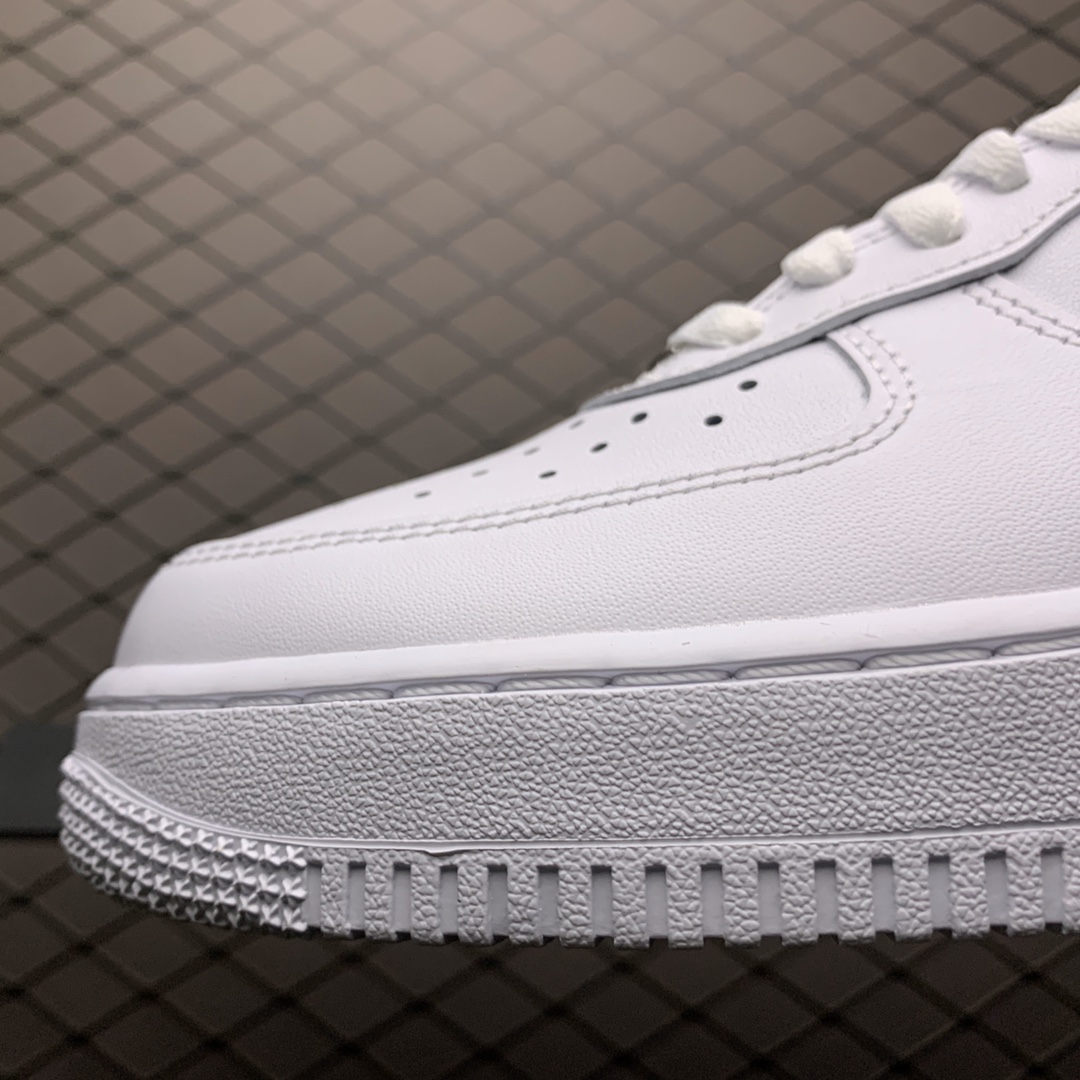 280  市售唯一纯原版本 Nike Air Force 1 '07 空军一号 全白低帮休闲运动板鞋 女鞋货号：315115-112 男鞋货号：315122-111