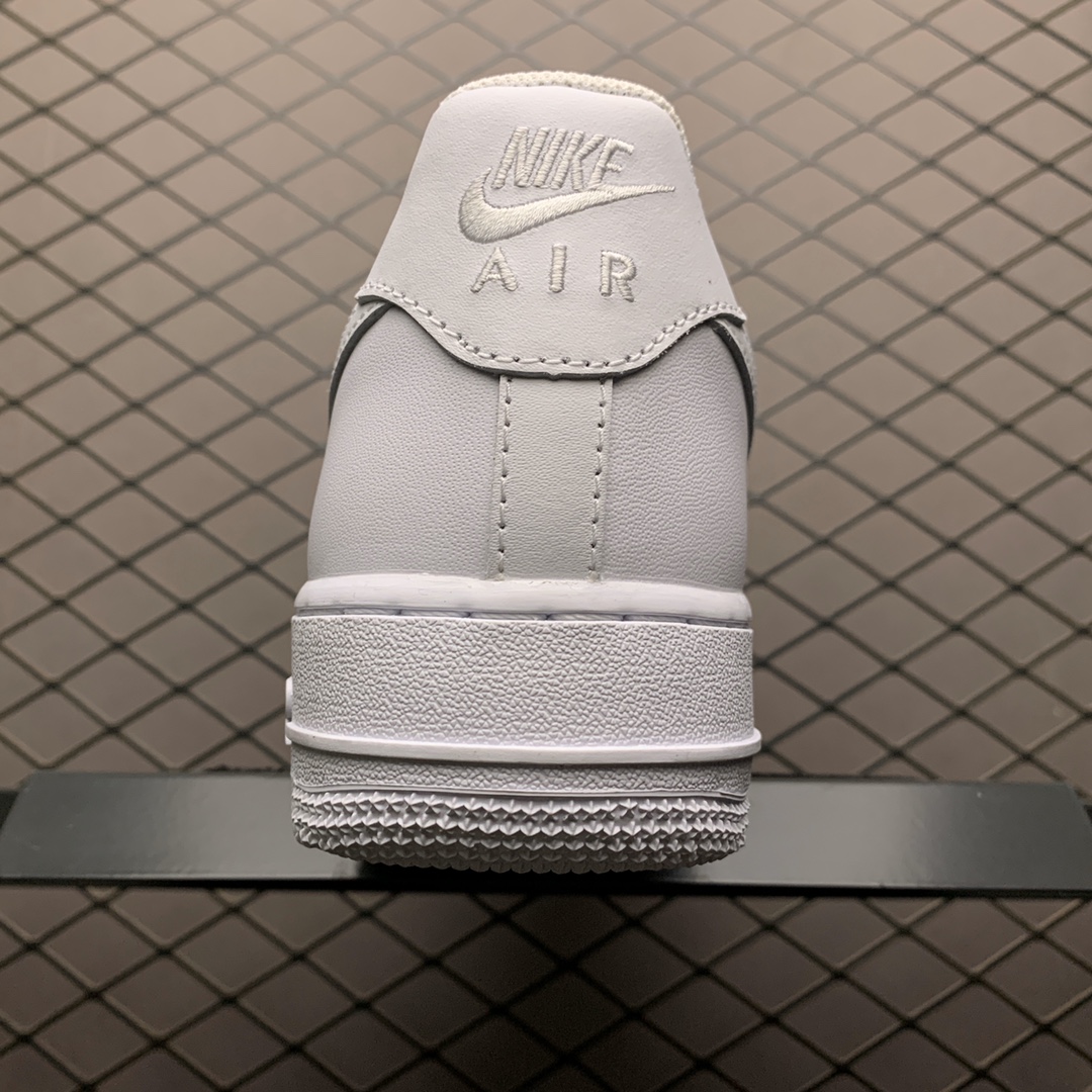 280  市售唯一纯原版本 Nike Air Force 1 '07 空军一号 全白低帮休闲运动板鞋 女鞋货号：315115-112 男鞋货号：315122-111