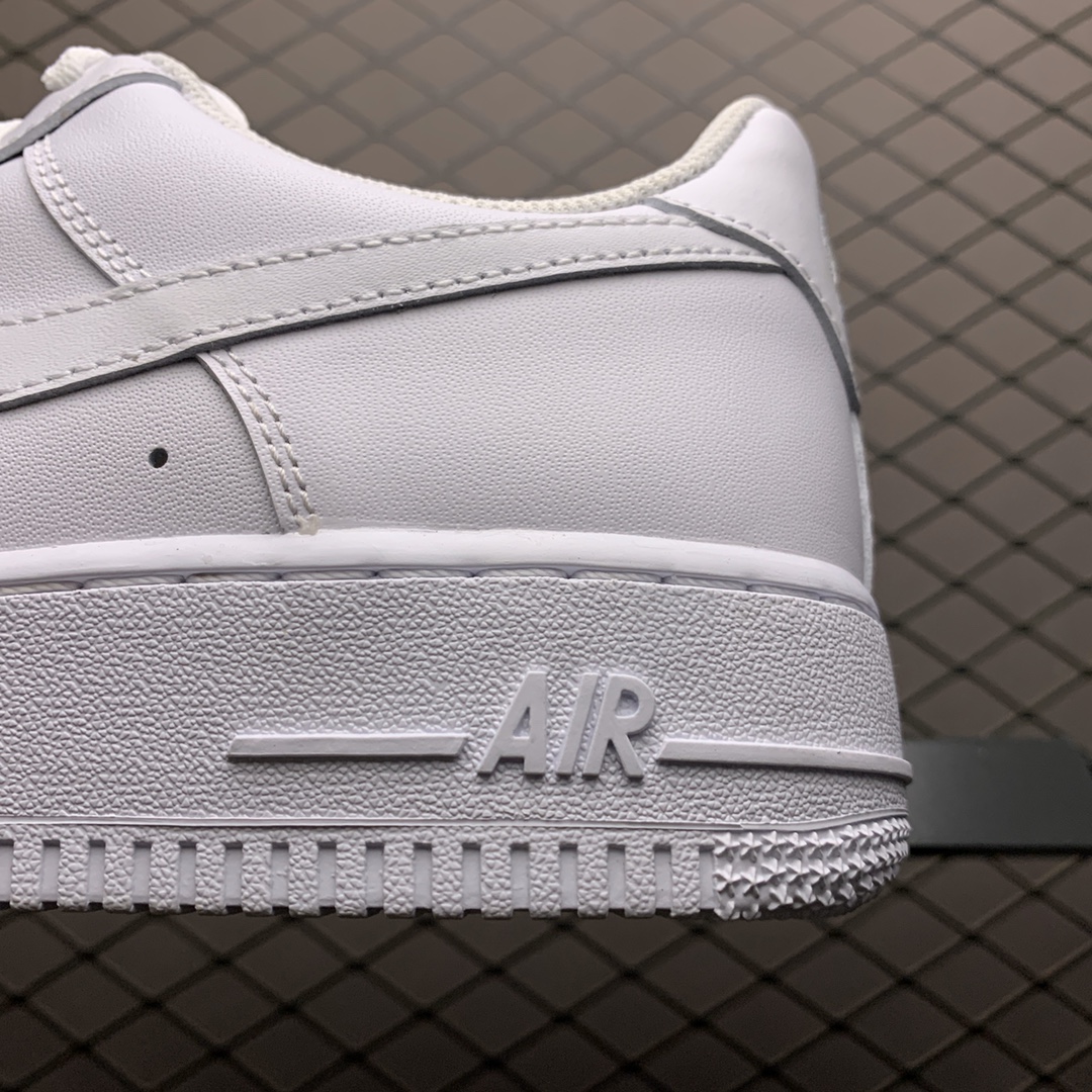 280  市售唯一纯原版本 Nike Air Force 1 '07 空军一号 全白低帮休闲运动板鞋 女鞋货号：315115-112 男鞋货号：315122-111
