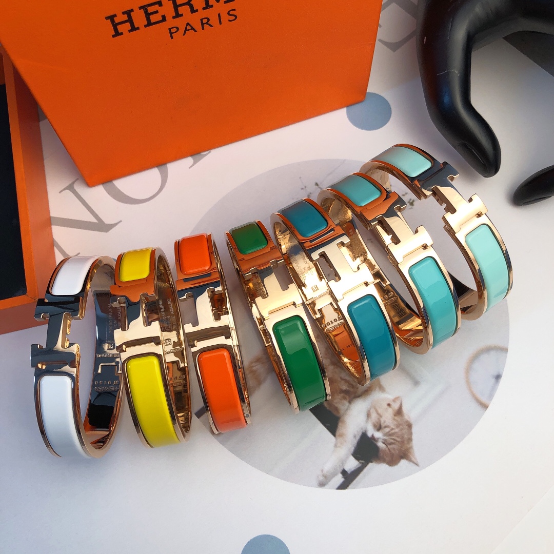 Hermes Sieraden Armbanden Roze Roos Roségoud Unisex