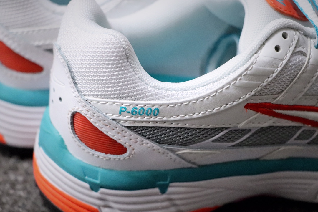 240 新品首发 耐克 Nike P-6000 橙白 复古科技个性运动老爹鞋BV1021-105