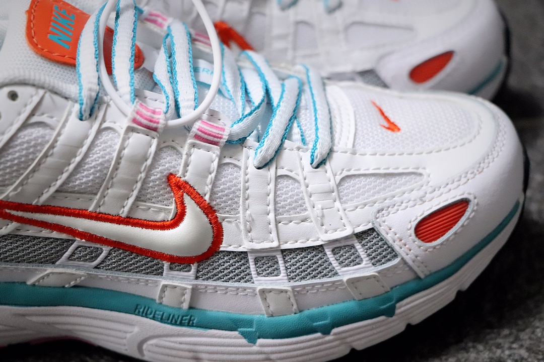 240 新品首发 耐克 Nike P-6000 橙白 复古科技个性运动老爹鞋BV1021-105