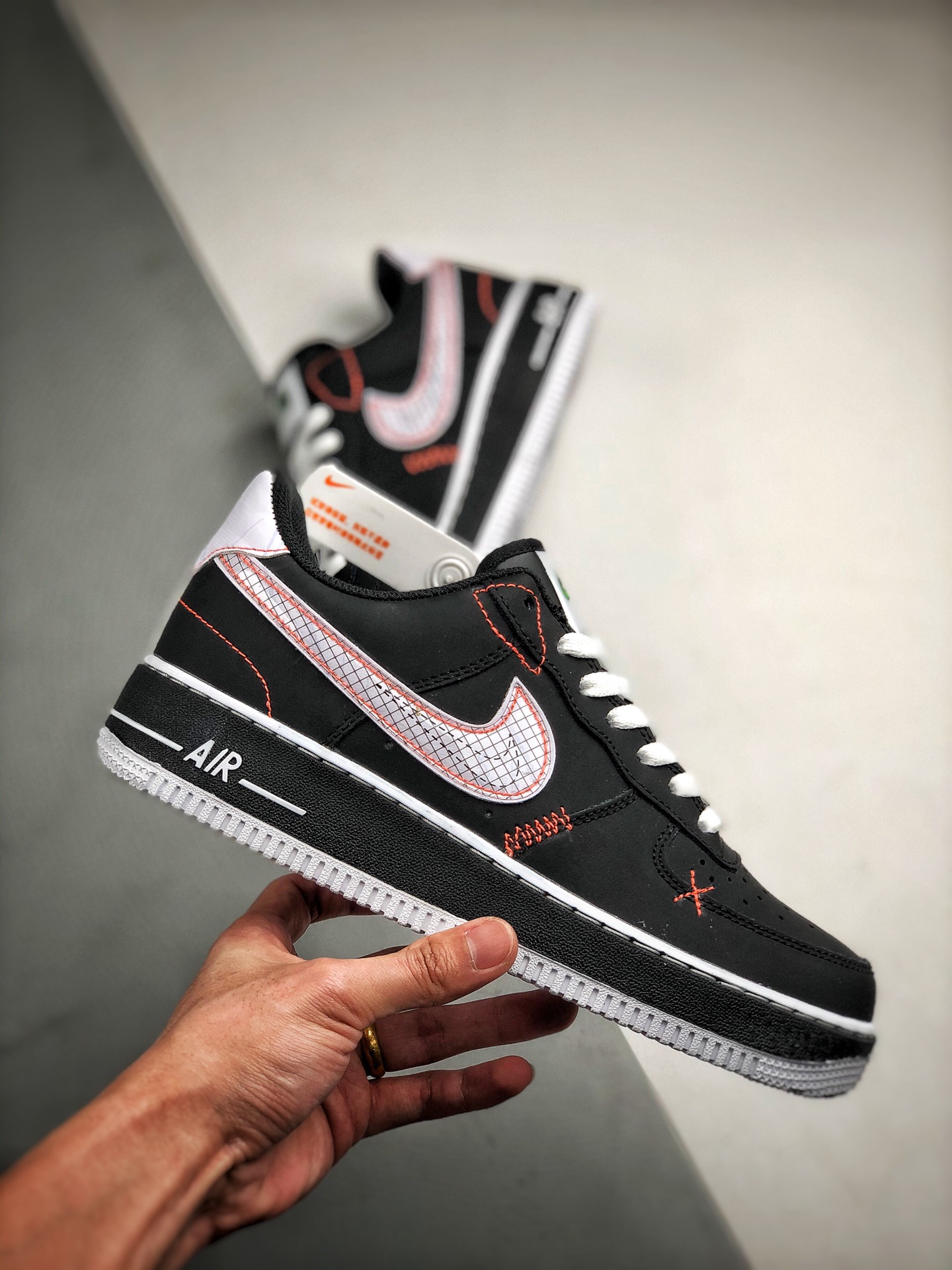 210 Air Force 1 黑磨砂机能 官方货号CU6646-001