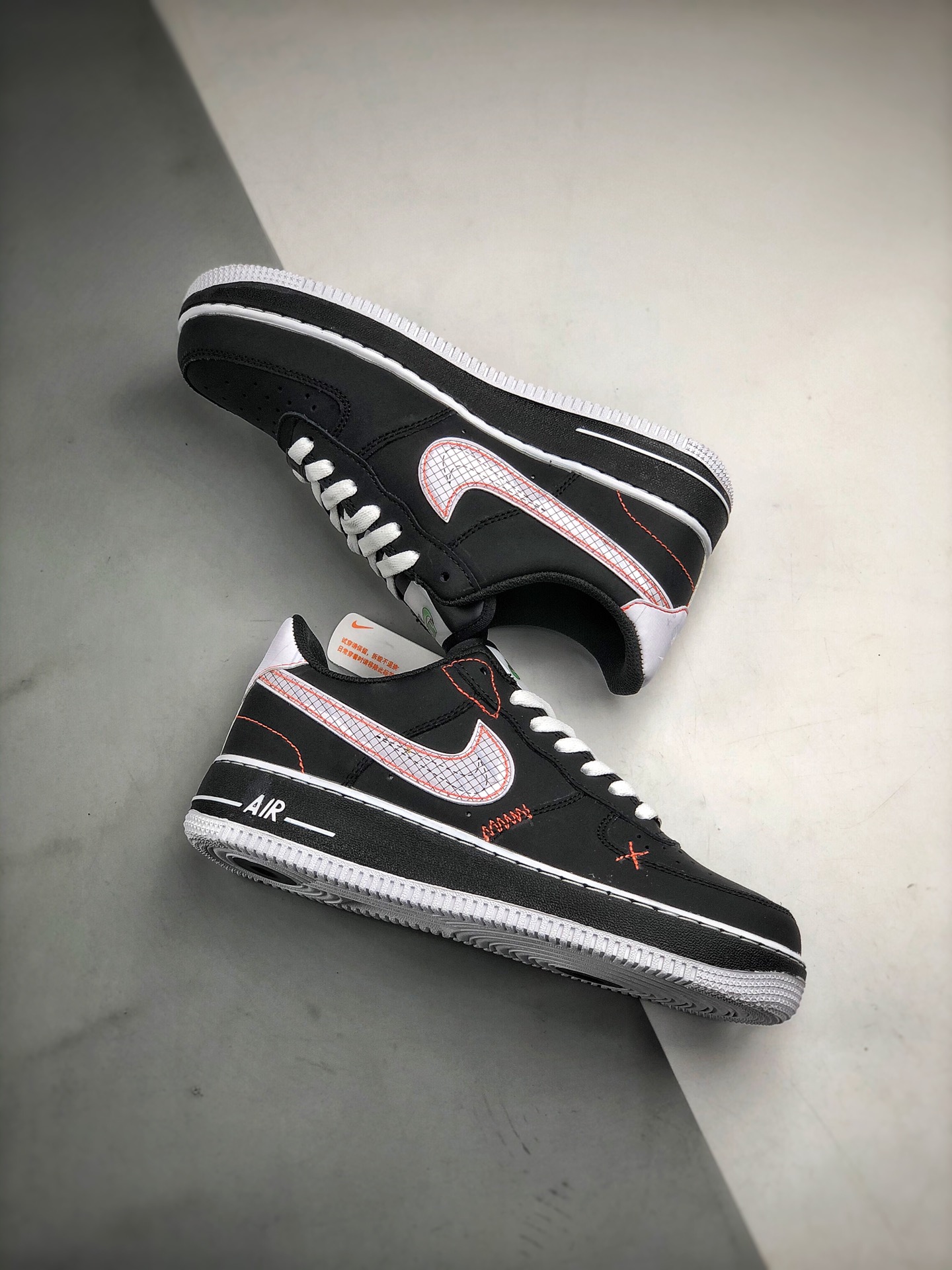 210 Air Force 1 黑磨砂机能 官方货号CU6646-001