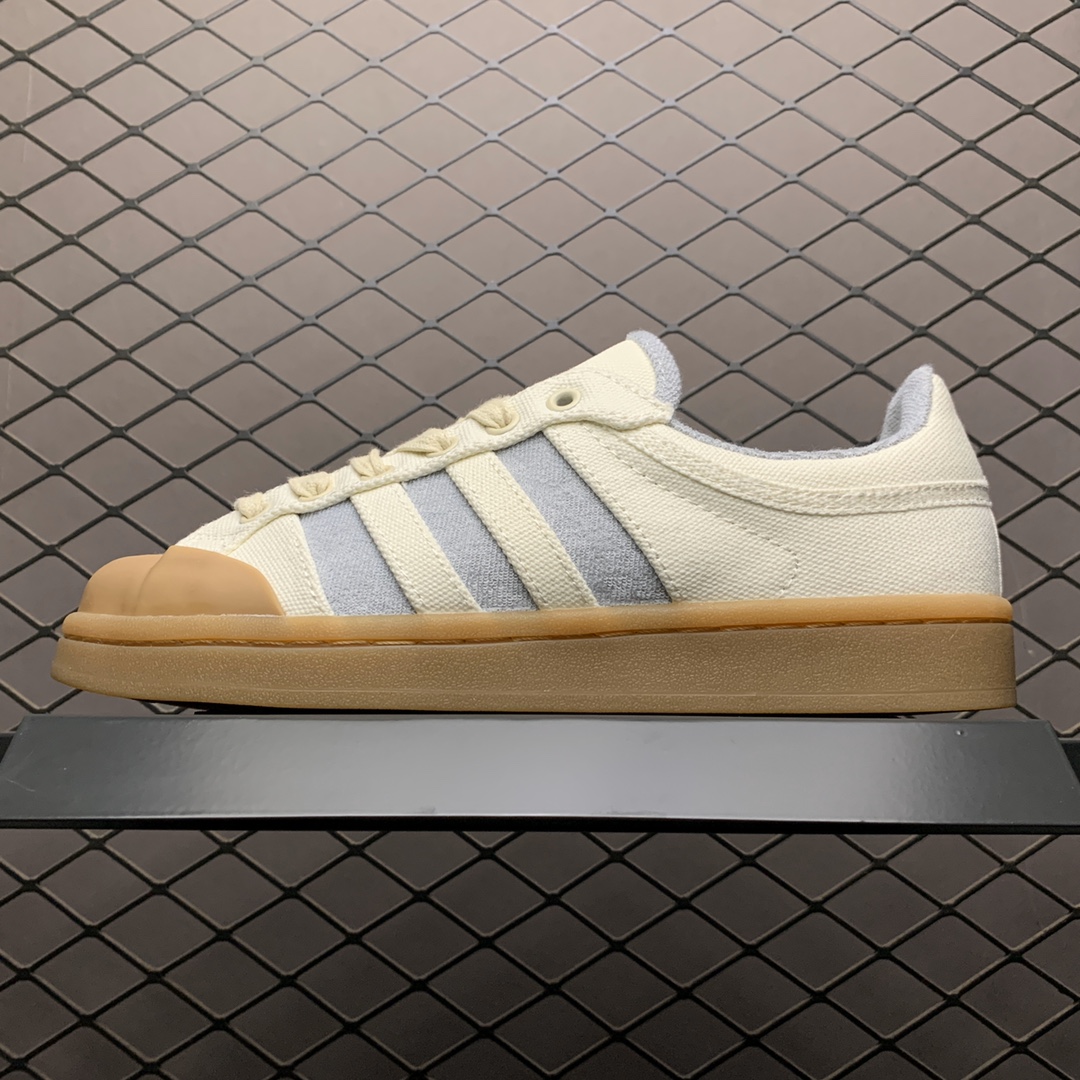 160 Beastit x Adidas 阿迪达斯 Americana Low 布面低帮休闲板鞋 FV9906