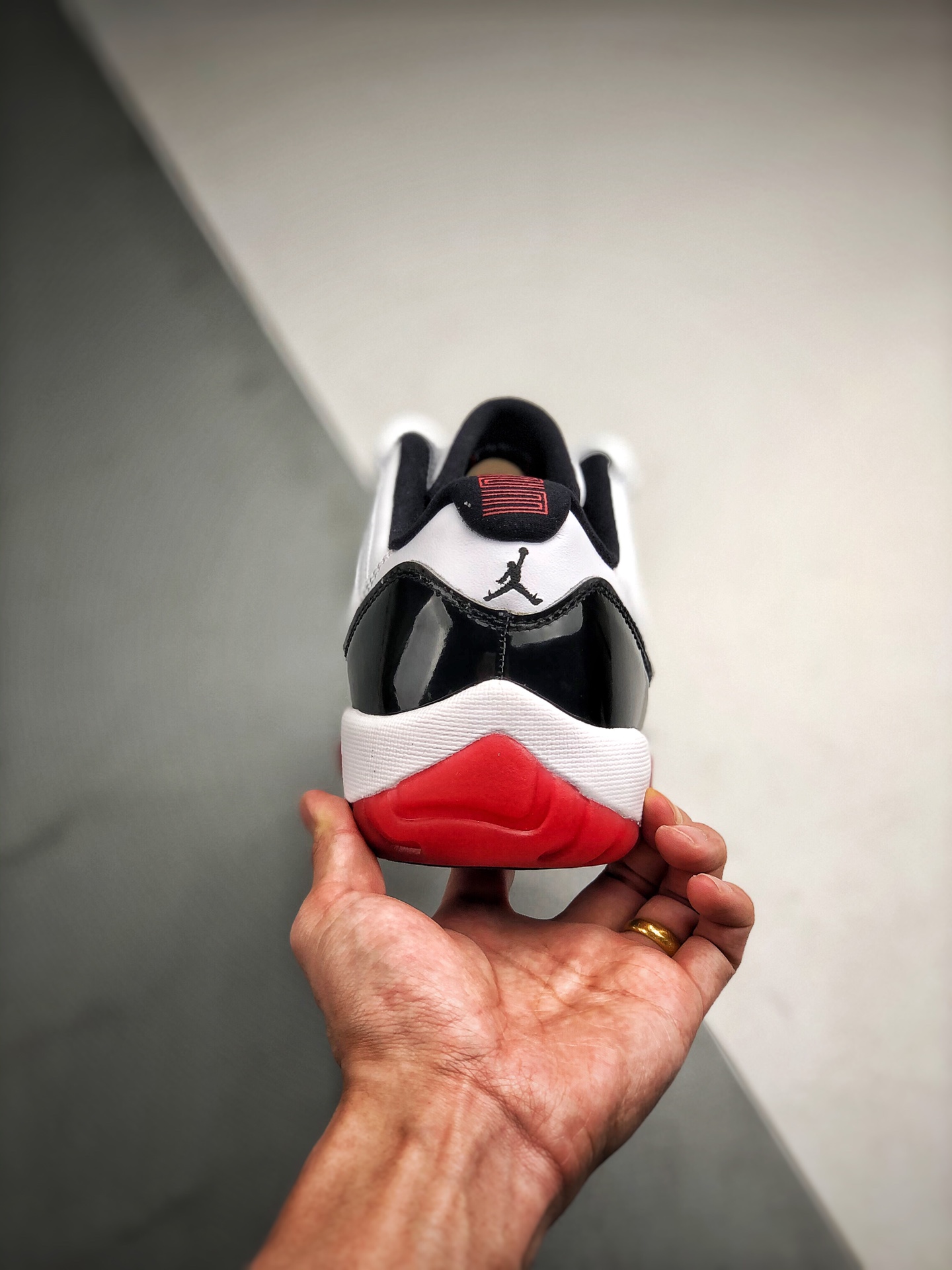 360 Air Jordan 11 Low “White/Bred” 黑红外线 东莞大厂纯原出品