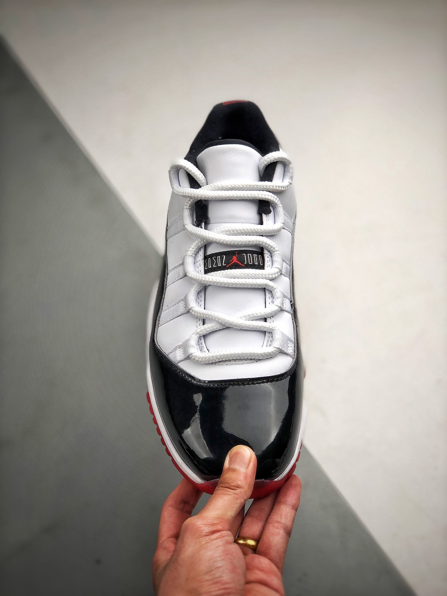 360 Air Jordan 11 Low “White/Bred” 黑红外线 东莞大厂纯原出品