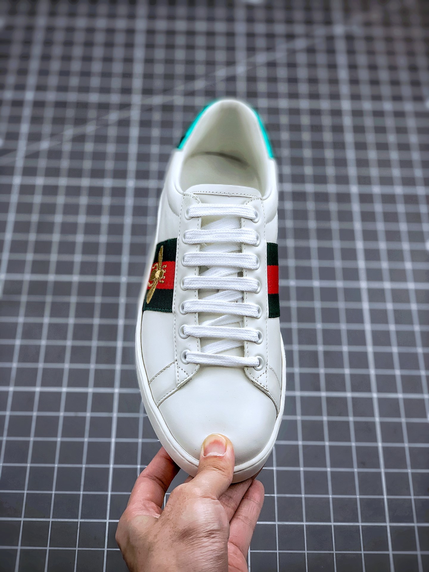 230 原装海淘平台专供 渠道正品订单 Gucci 古驰小白鞋系列