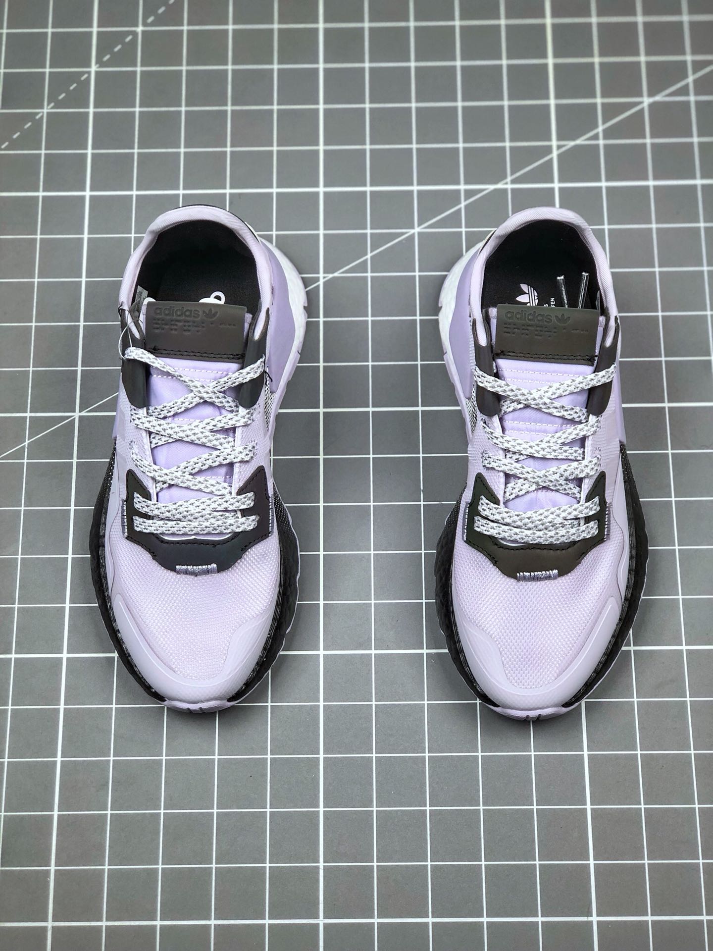 190 公司级 巴斯夫真爆 Adidas Nite Jogger 2019 Boost 三叶草串标 联名夜行者  EF5421