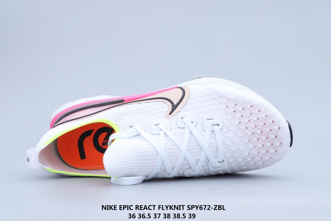 160 公司级 Nike Epic React Flyknit 瑞亚 新全 系列编织透气休闲运动 步跑 鞋 CD4371-101