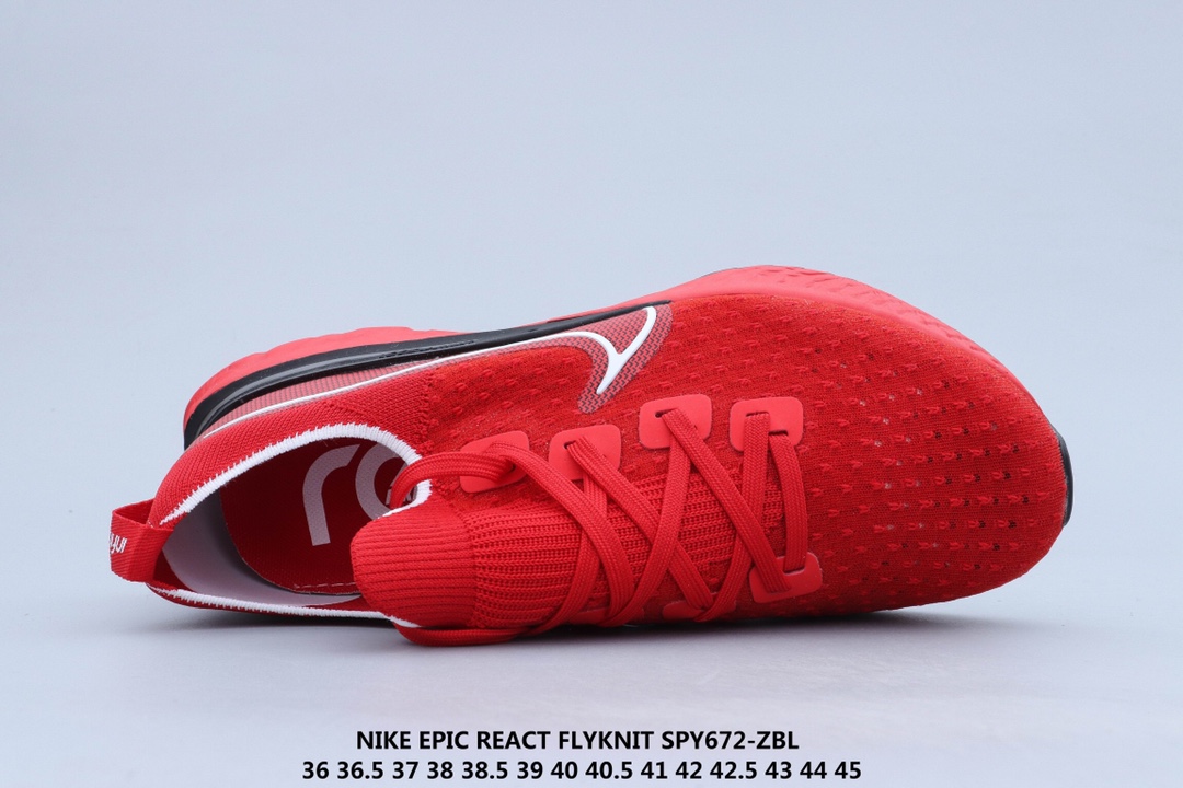 160 公司级 Nike Epic React Flyknit 瑞亚 新全 系列编织透气休闲运动 步跑 鞋 CD4371-101