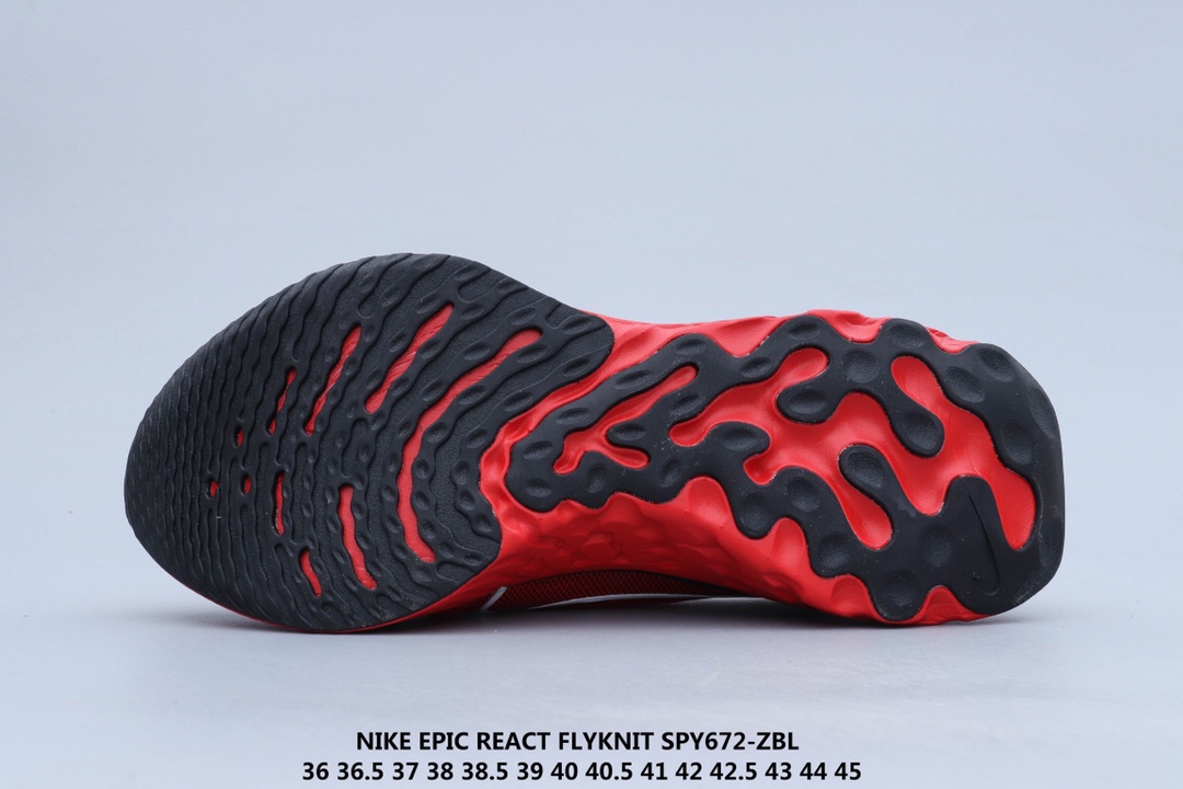 160 公司级 Nike Epic React Flyknit 瑞亚 新全 系列编织透气休闲运动 步跑 鞋 CD4371-101