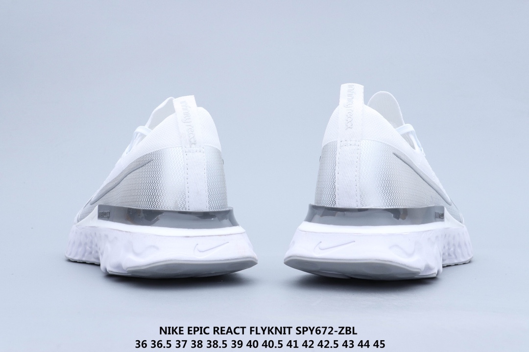 160 公司级 Nike Epic React Flyknit 瑞亚 新全 系列编织透气休闲运动 步跑 鞋 CD4371-101