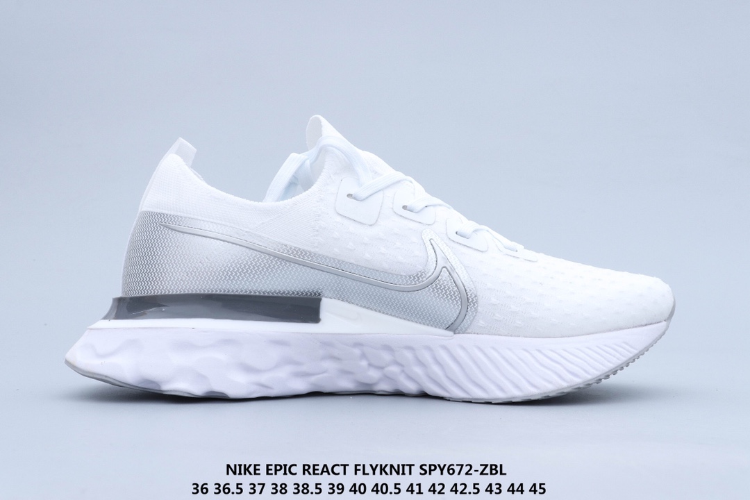 160 公司级 Nike Epic React Flyknit 瑞亚 新全 系列编织透气休闲运动 步跑 鞋 CD4371-101