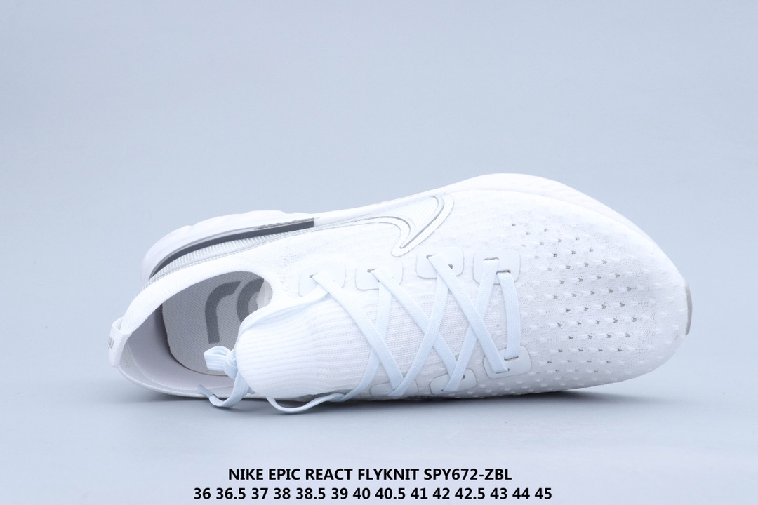 160 公司级 Nike Epic React Flyknit 瑞亚 新全 系列编织透气休闲运动 步跑 鞋 CD4371-101