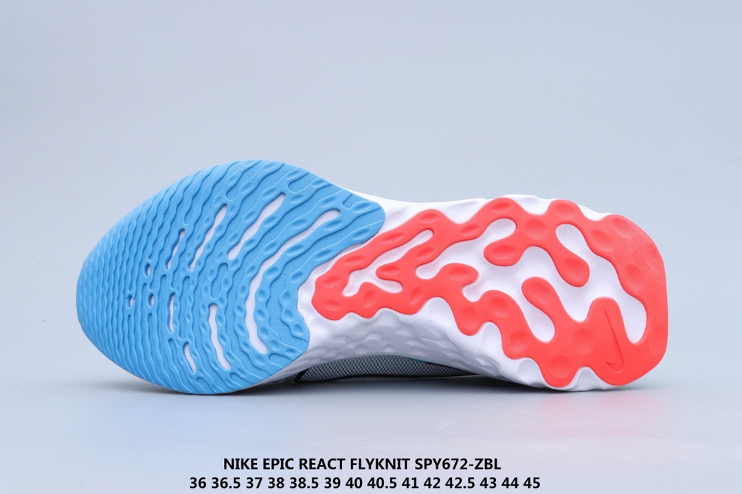 160 公司级 Nike Epic React Flyknit 瑞亚 新全 系列编织透气休闲运动 步跑 鞋 CD4371-101