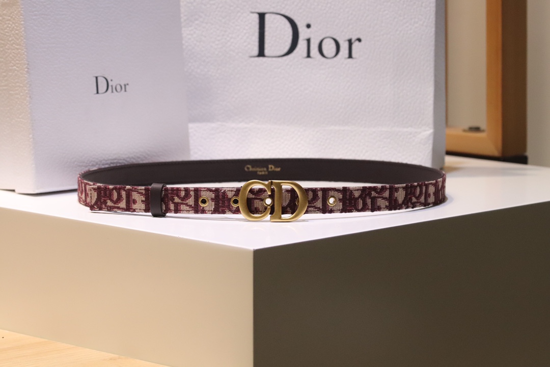 “Diorquake Black Cow Skinbelt: Top-level Christian Dior Leather Belt, 20mm Width”