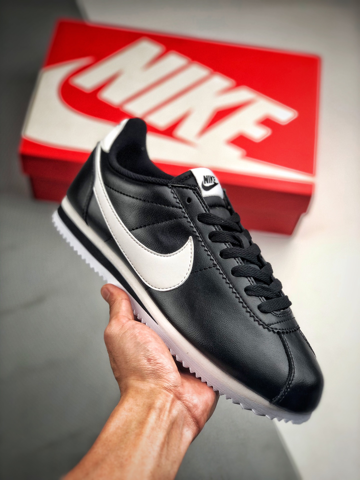 170 Nike Classic Cortez princess  阿甘白黑 官网经典长青款 天猫